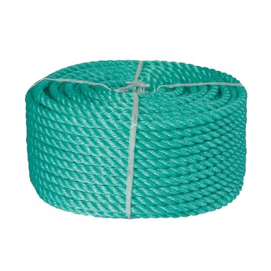 Cabo Polietileno torcido a 3 cordões verde