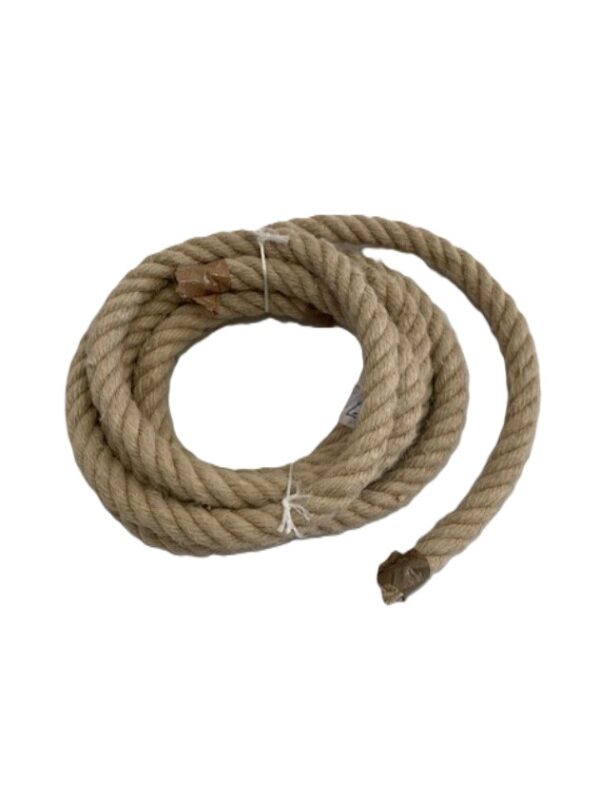 Cabo de linho branco a 3 cordões