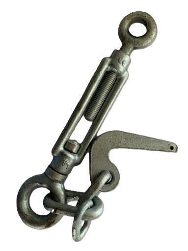 Esticadores abertos zincados com gato de escape