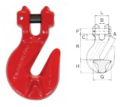 Gancho de forqueta encurtador de corrente