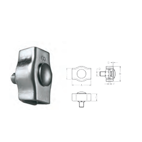 Grampos planos simples