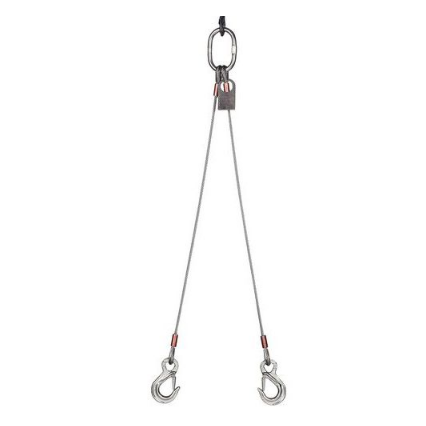 Linga em cabo de aço inox